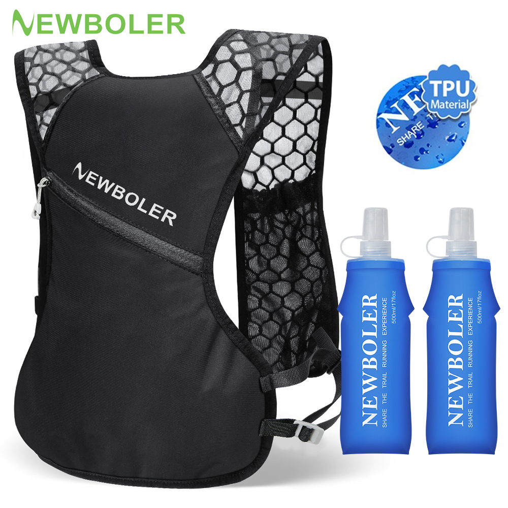 Trail Running Vest - NEWBOLER 야외 트레일 러닝 배낭 초경량