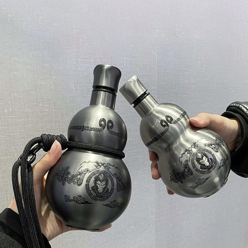Outdoor Sport Hobbies - 오공 테마 호리병 스타일 500ml 물병
