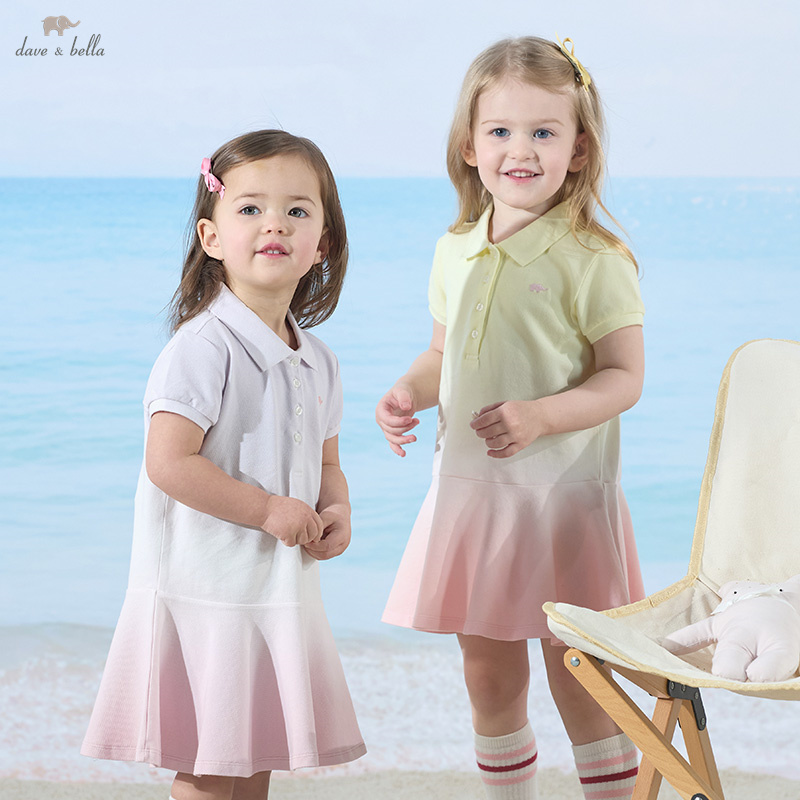 Outdoor Sport Dress - 데이브 벨라 걸스 아기 반팔 폴로