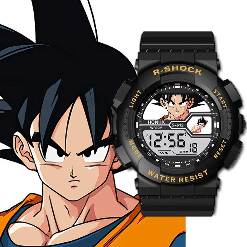Outdoor Sport Watch - 드래곤 볼 학생 어린이 시계 전자