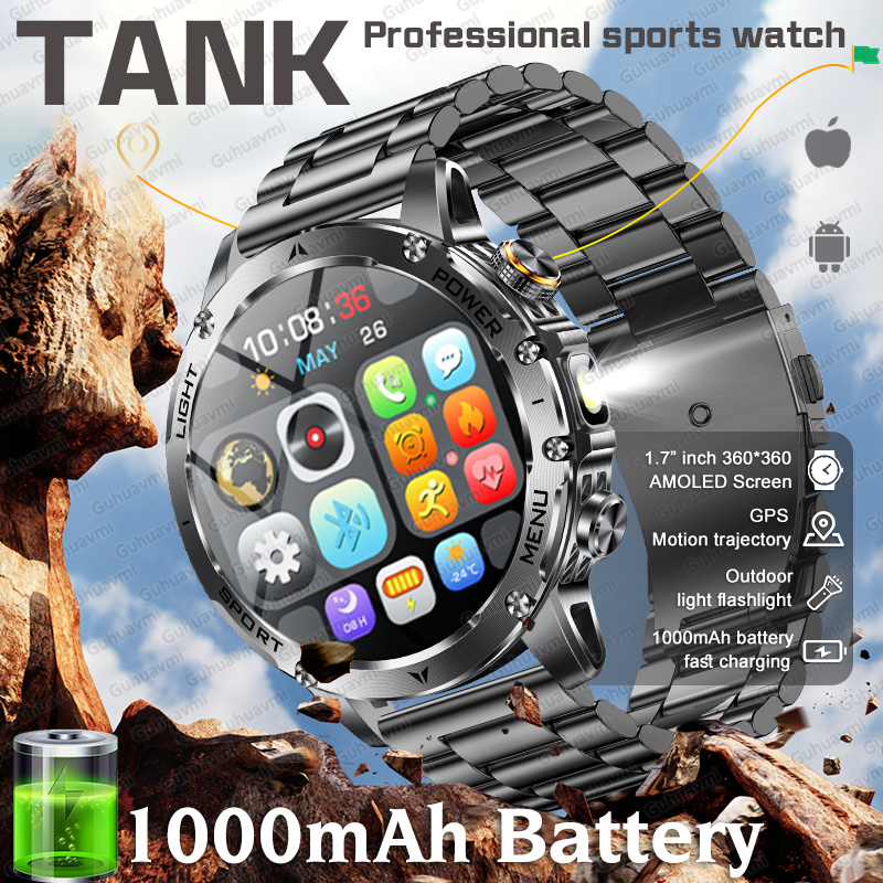 Definition Of Outdoor Sport - 2026 새로운 스마트 시계 남자 1000mAh