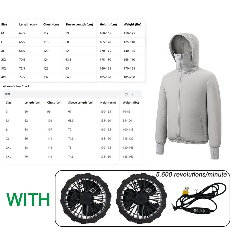 여름 스포츠 팬 에어컨 쿨 남성 여성 여행 초경량 브랜 - Outdoor Sport Brand Jacket 리뷰 및 가격