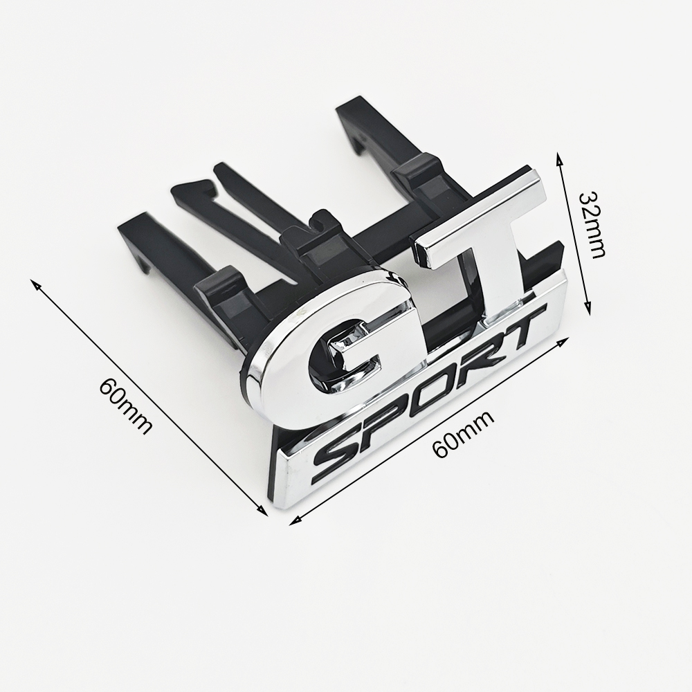 3D ABS 로고 GT 스포츠 엠블럼 자동차 전면 그릴 - Outdoor Sport Logo 리뷰 및 가격