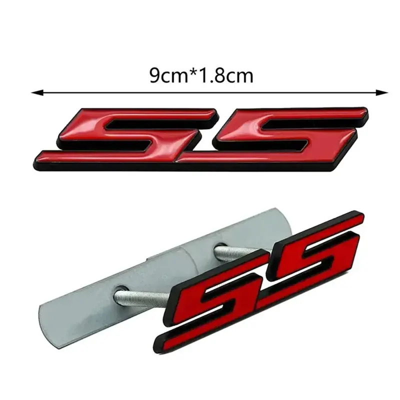 3D 메탈 레드 블랙 로고 SS 스티커 프론트 그릴 엠 - Outdoor Sport Logo 리뷰 및 가격
