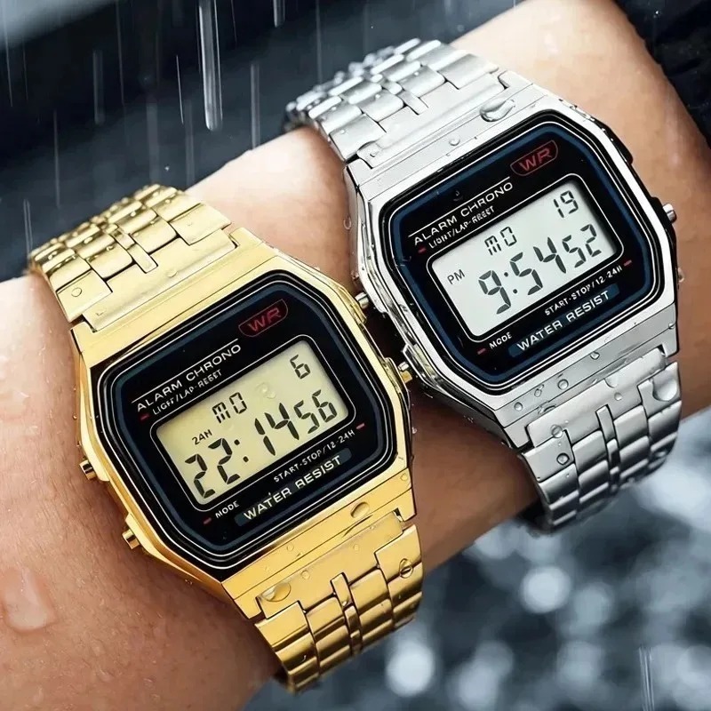 F91W 밴드 시계 방수 레트로 디지털 스테인레스 스틸 - Outdoor Sport Watch 리뷰 및 가격