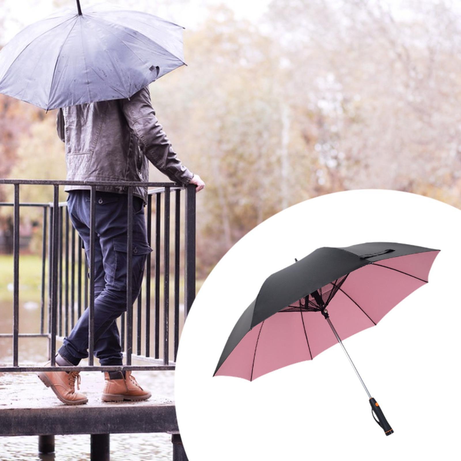 팬이 내장된 여행용 우산, 휴대용 차양 우산, 시원한  - Outdoor Sports Umbrella 리뷰 및 가격