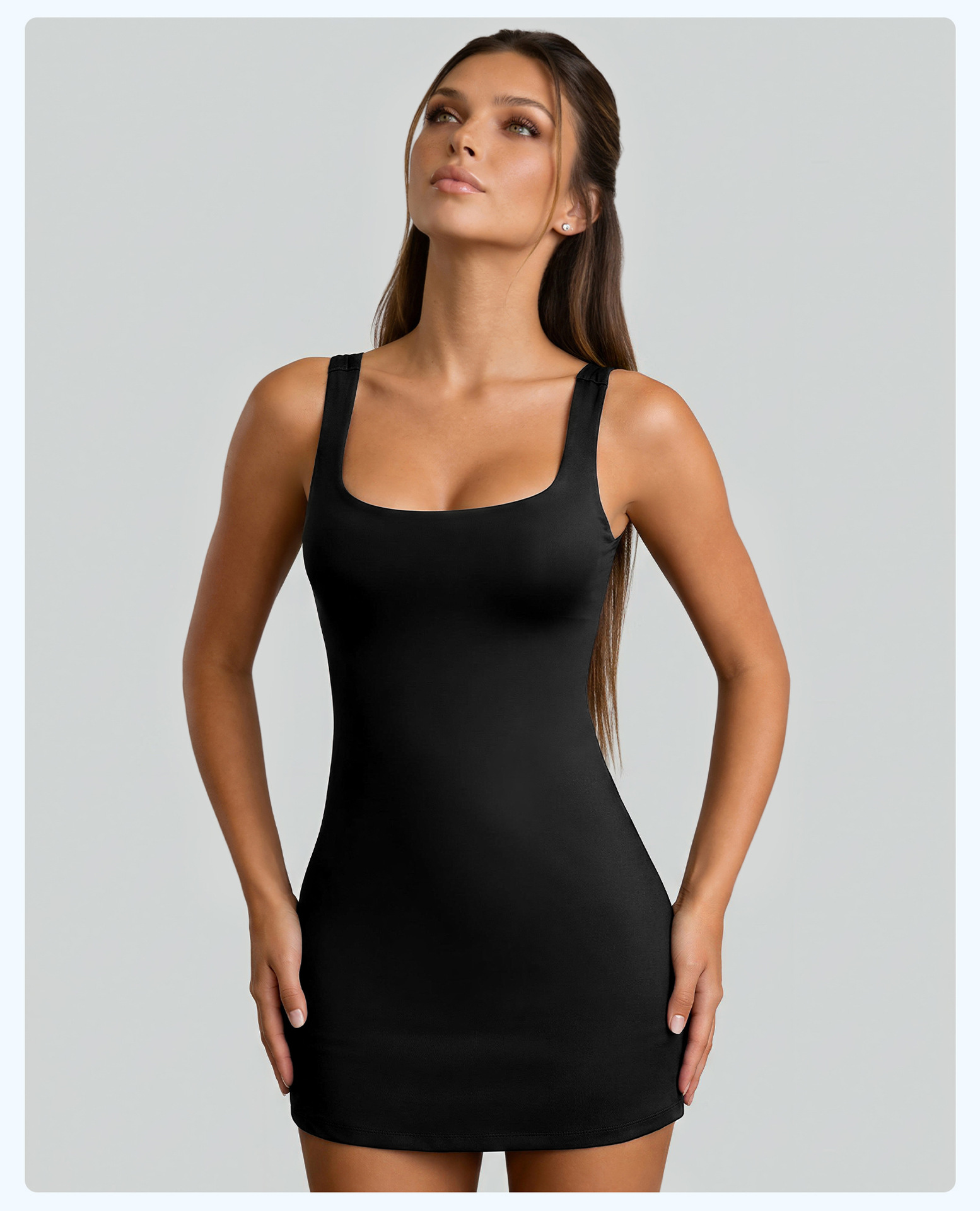 가슴 패드가 있는 새로운 여성용 요가 원피스 스포츠 테 - Outdoor Sport Dress 리뷰 및 가격