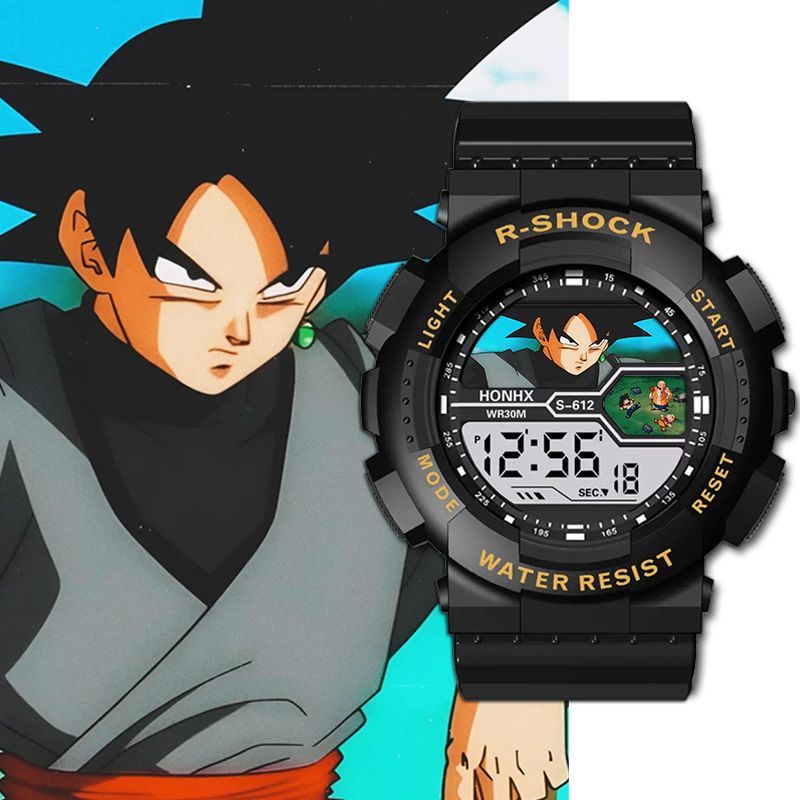 드래곤 볼 학생 어린이 시계 전자 시계 방수 안티 폴  - Outdoor Sport Watch 리뷰 및 가격
