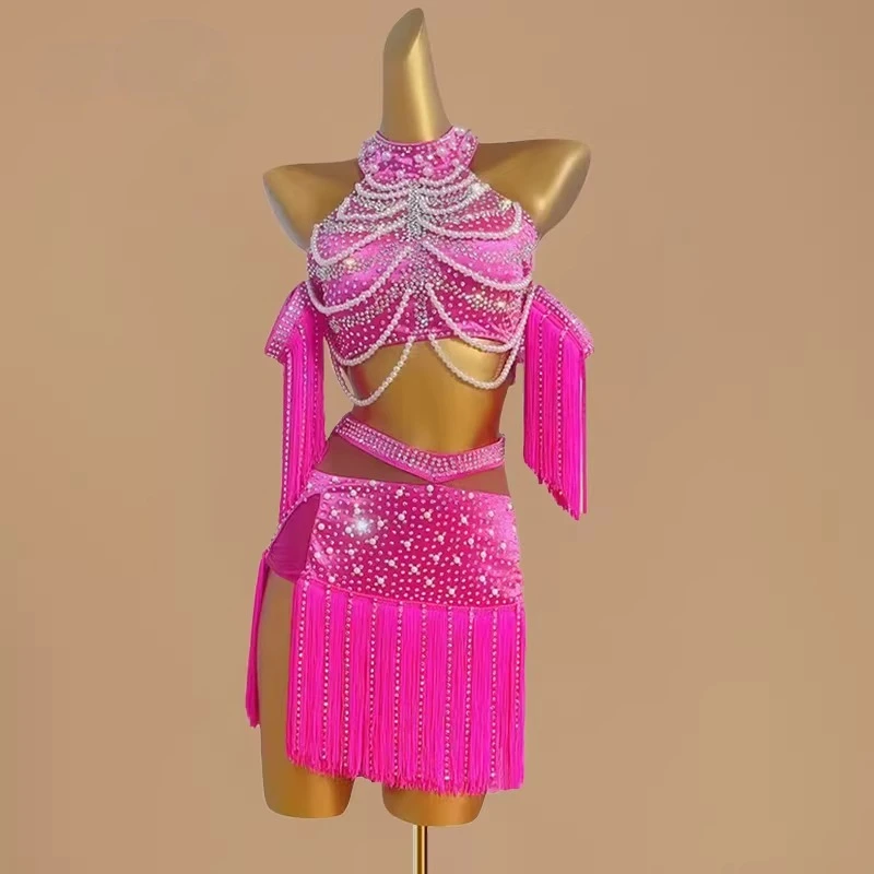 2026 새로운 라틴 퍼포먼스 댄스 드레스 여성 섹시  - Outdoor Sport Dress 리뷰 및 가격