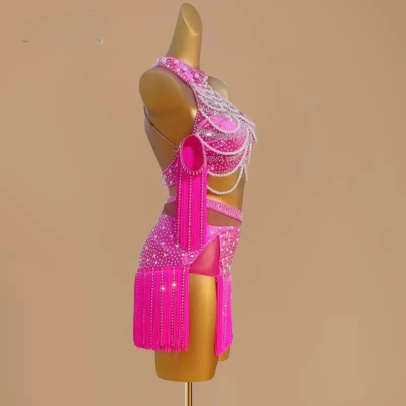 2026 새로운 라틴 퍼포먼스 댄스 드레스 여성 섹시  - Outdoor Sport Dress 리뷰 및 가격